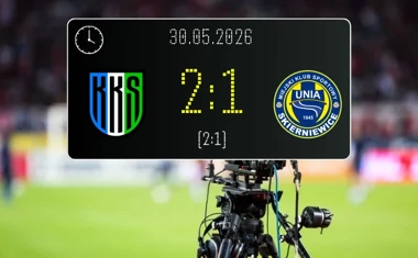 [PIŁKA NOŻNA] KKS Kalisz – Unia Skierniewice 2:1 w Betclic 2. lidze – udane pożegnanie sezonu w Kaliszu