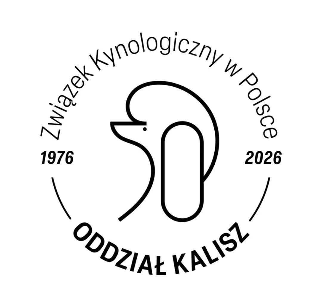 Grafika promocyjna wydarzenia 50. Jubileuszowa KWPR w Kaliszu – wystawa psów