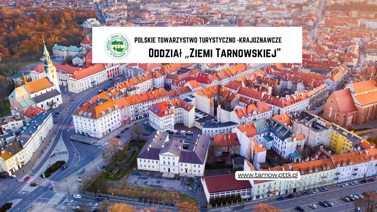 Grafika promocyjna wydarzenia Dwudniowa wycieczka do Kalisza i Gołuchowa z organizacją PTTK Tarnów