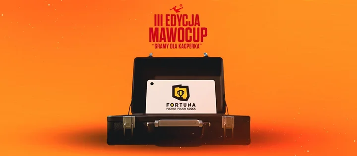 Grafika promocyjna wydarzenia MAWOCUP 2025 w Kaliszu — III edycja turnieju SOCCA