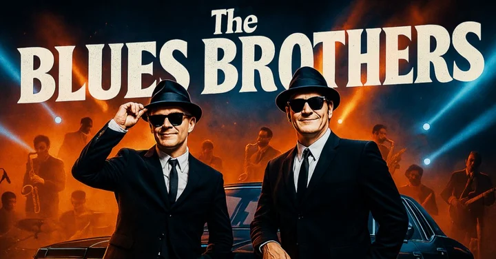 Grafika promocyjna wydarzenia Kalisz: The Blues Brothers „Soul Mission” — trybut na żywo