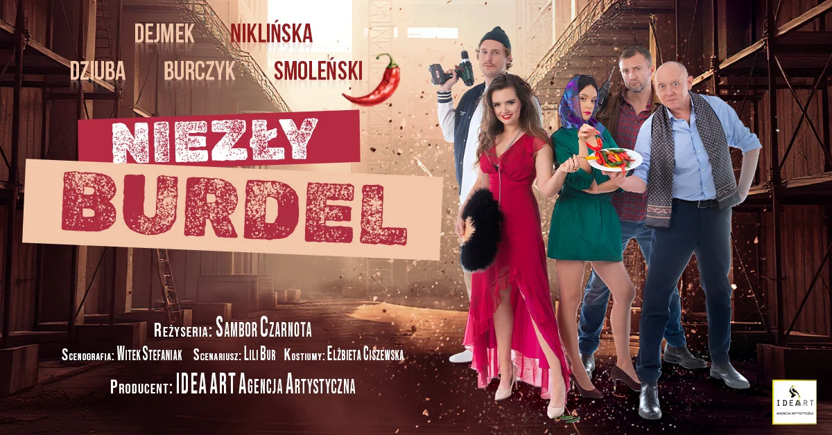 Grafika promocyjna wydarzenia Kalisz zaprasza na komedię o codziennych perypetiach