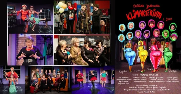 Grafika promocyjna wydarzenia Klimakterium... i już — spektakl w Kaliszu, 6 listopada 2025