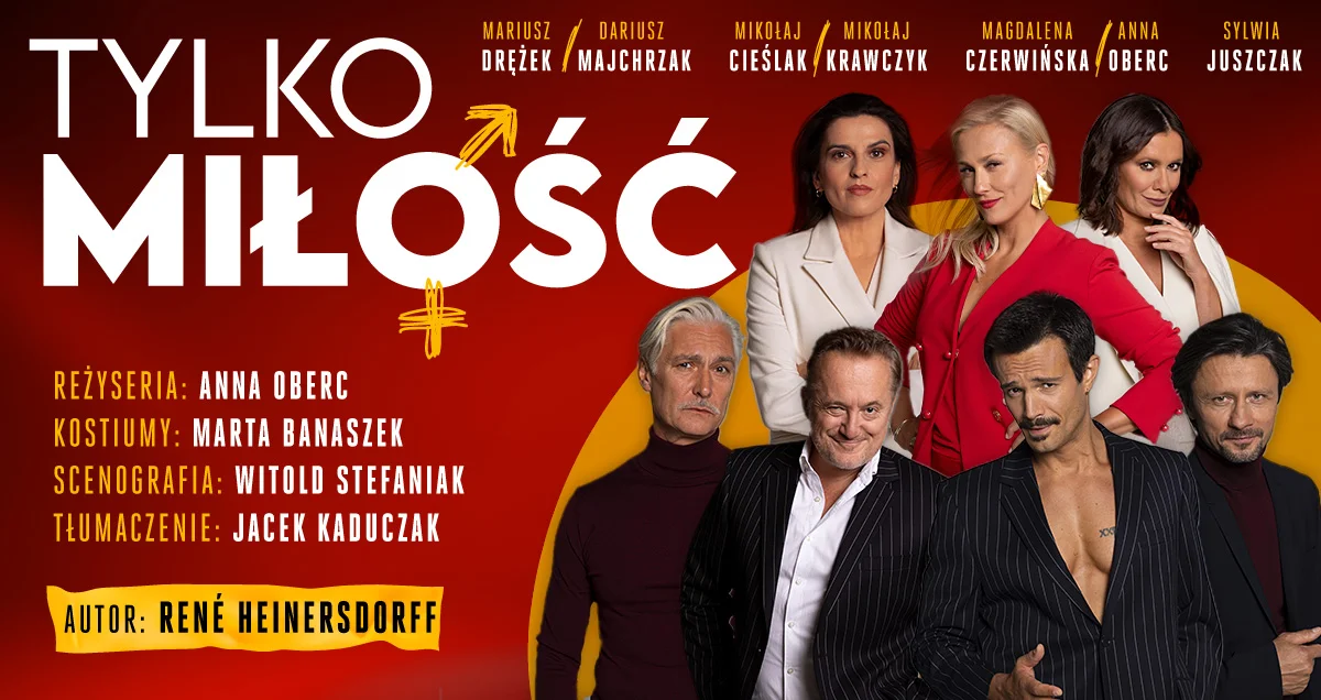 Grafika promocyjna wydarzenia Komediowy spektakl o związkach małżeńskich w Kaliszu