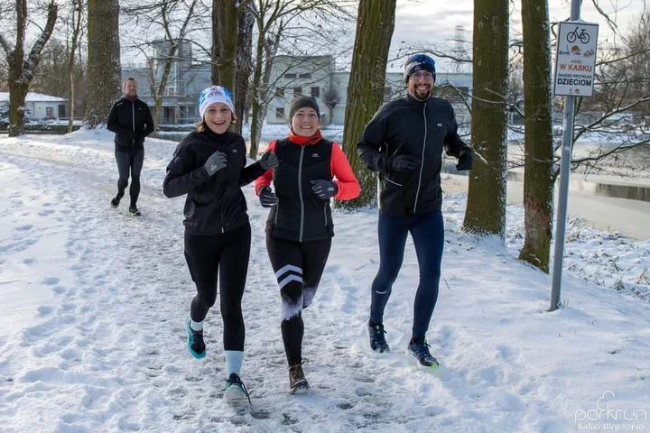 Grafika promocyjna wydarzenia parkrun Kalisz – sobota 10 stycznia 2026, 5 km przy ul. Sportowej