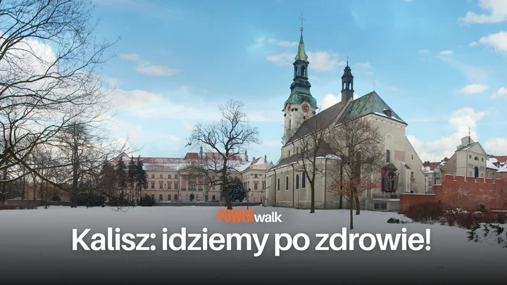 Grafika promocyjna wydarzenia Power Walk – idziemy po zdrowie! Kalisz: niedzielny spacer dla każdego