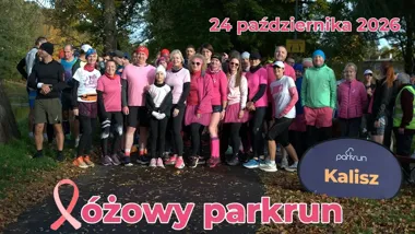 parkrun Kalisz #482: różowa edycja
