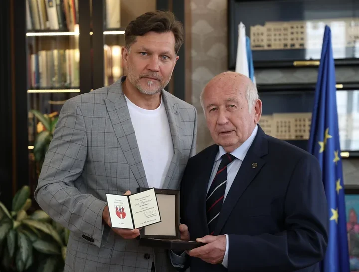 Honorowy Przyjaciel Kalisza dla profesora Wojciecha Cichego