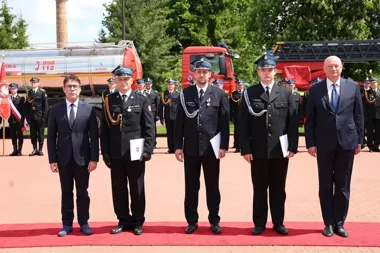 W Kaliszu padły podziękowania dla strażaków i wręczono awanse