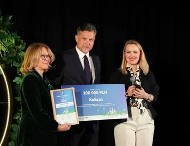 100 tys. zł dla Kalisza. Nagroda za zielono-błękitne inwestycje