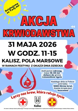 Rodzinny festyn i oddawanie krwi w jednym miejscu