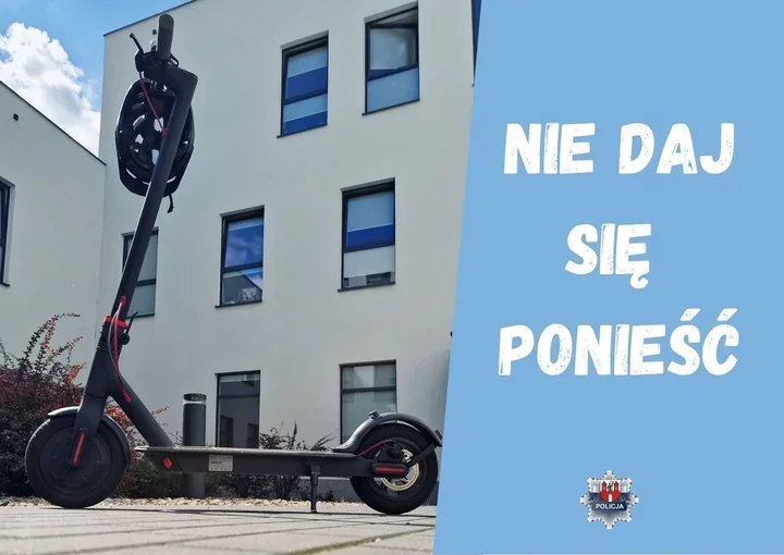 Hulajnogi elektryczne w Kaliszu. 21 zdarzeń drogowych od początku roku
