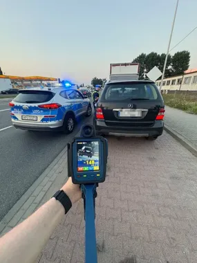 148 km/h w Kaliszu przy limicie 60. Kierowca stracił prawo jazdy