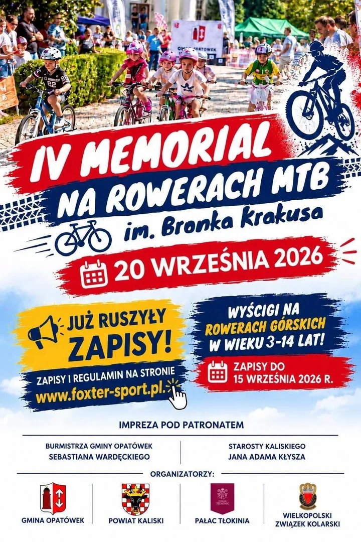 Dzieci na rowerach górskich uczczą pamięć Bronka Krakusa. Zapisy trwają