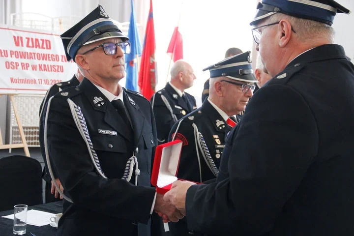 Po 15 latach zmiana na czele strażaków ochotników w powiecie kaliskim
