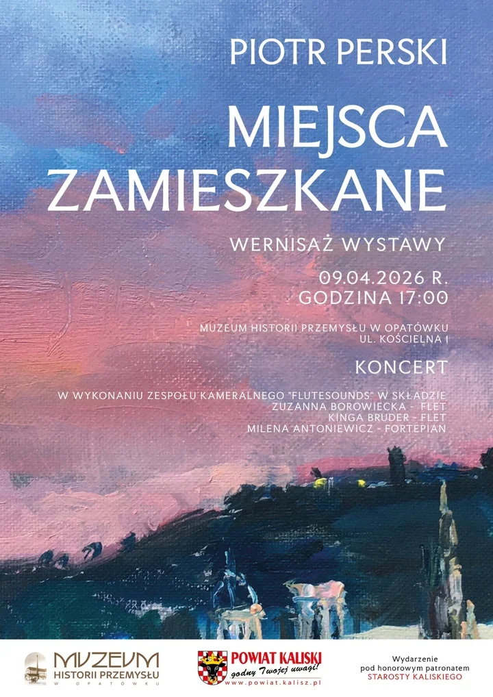 Ślady miasta i muzyka w Opatówku. Piotr Perski pokaże „Miejsca zamieszkane”