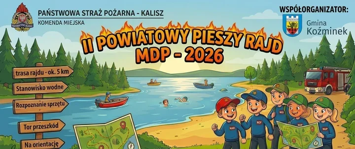 Młodzieżowe Drużyny Pożarnicze ruszą na 5-kilometrową trasę