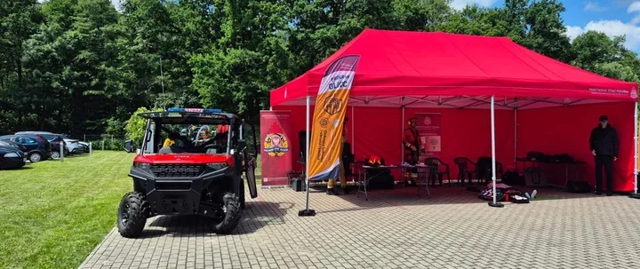 Drony kaliskich strażaków przyciągnęły uwagę na festiwalu nauki