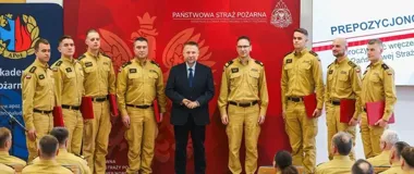 Strażak z Kalisza dowodził zespołem podczas działań GFFF Poland w Hiszpanii